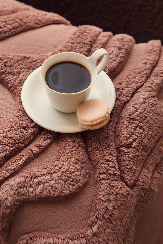 Наволочка из хлопка с узором