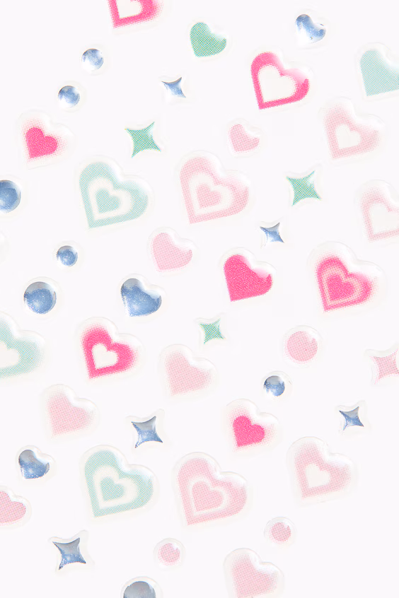 3d наклейки для ногтей