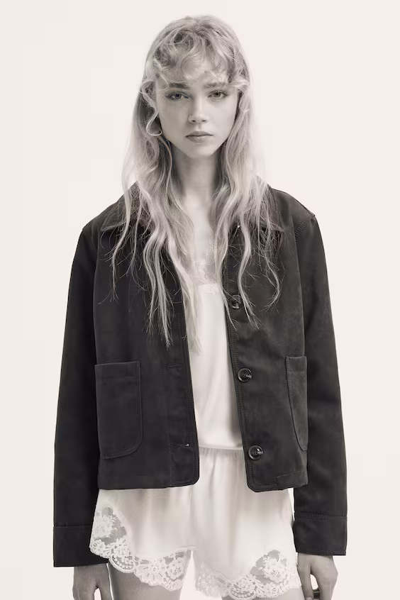 Короткое пальто