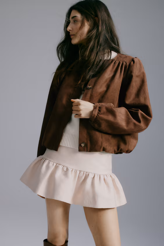 Oversize пальто из коттона