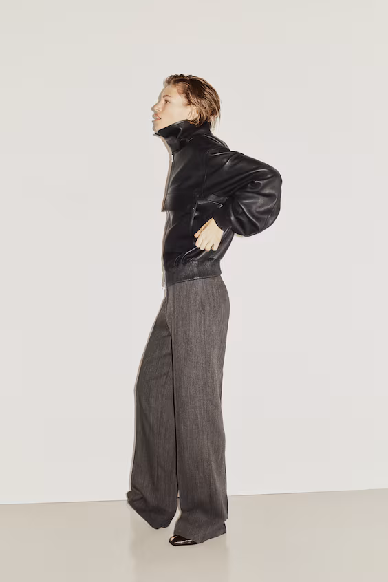 Куртка из натуральной кожи