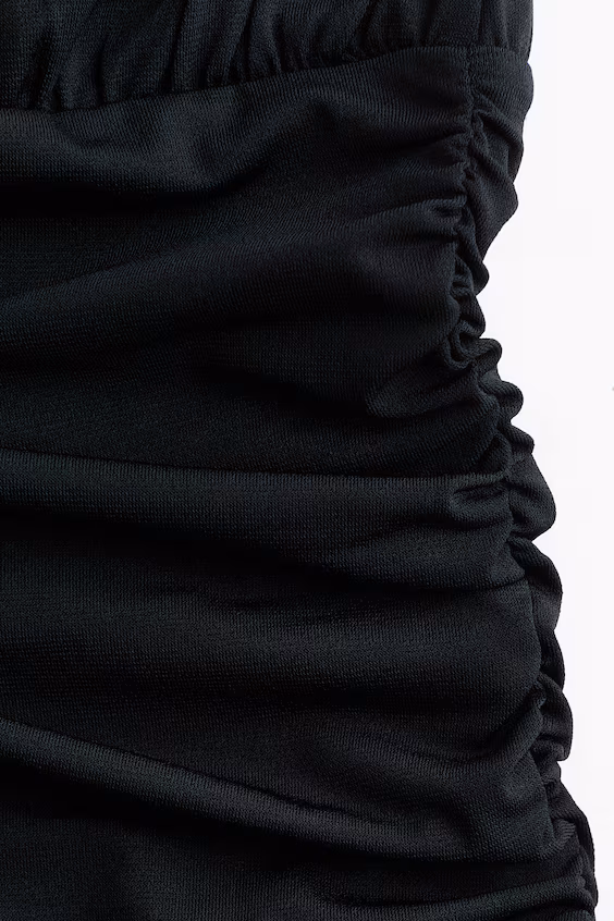 Мини-платье с драпировкой