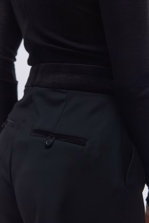 Шорты классические с высокой талией