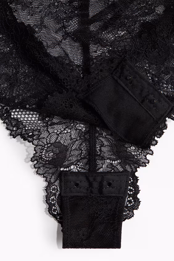 Майка из кружева h&m