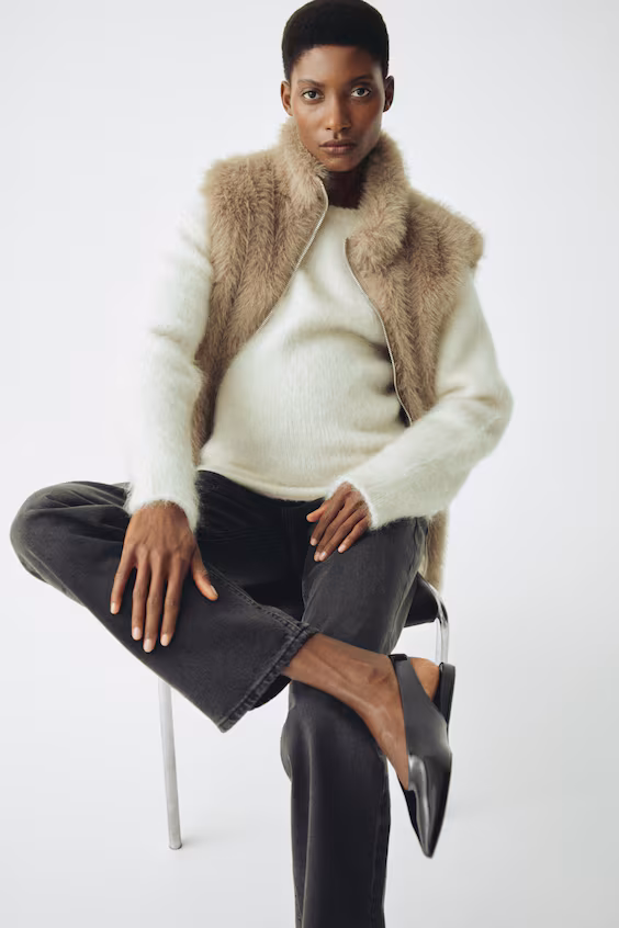 Джинсы прямого кроя mama