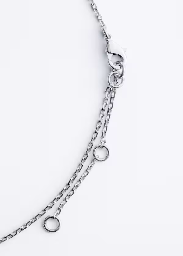 Колье с подвеской в виде сердца