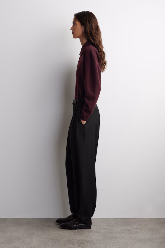 Поло из мериносовой шерсти и яка с молнией