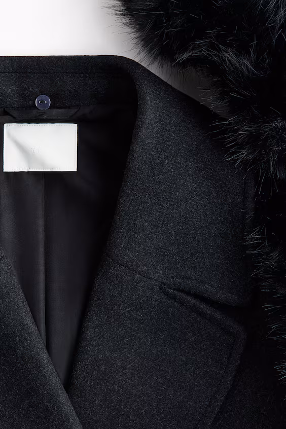 Пальто прямого кроя