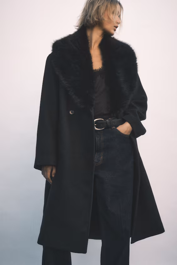 Пальто прямого кроя