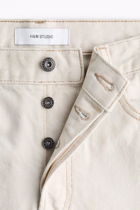 Джинсы прямого кроя