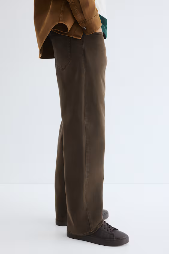 Брюки хлопковые комфортного кроя