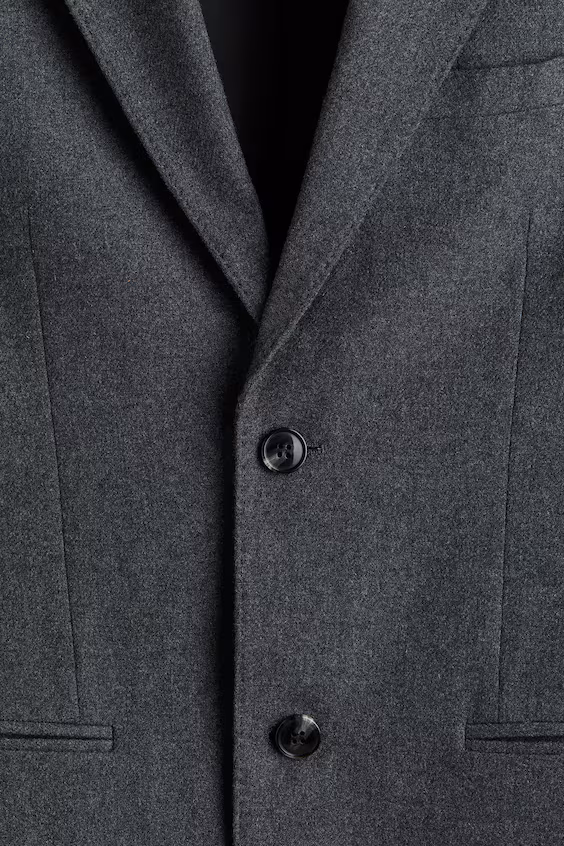 Пальто из шерстяной смеси regular fit