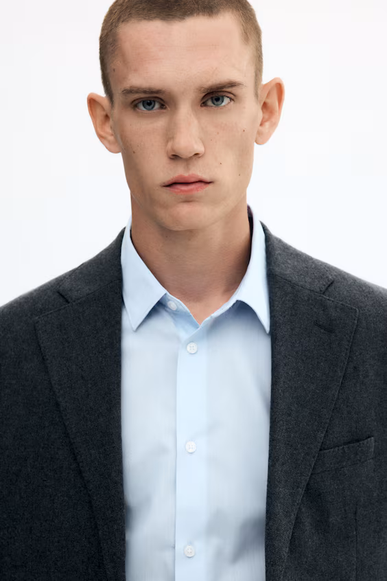 Пальто из шерстяной смеси regular fit