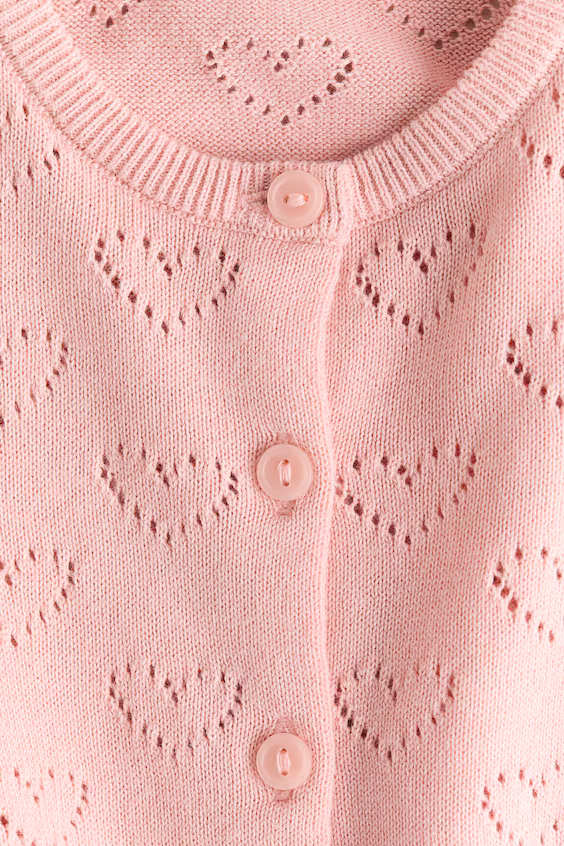 Кардиган из хлопковой фантазийной ткани