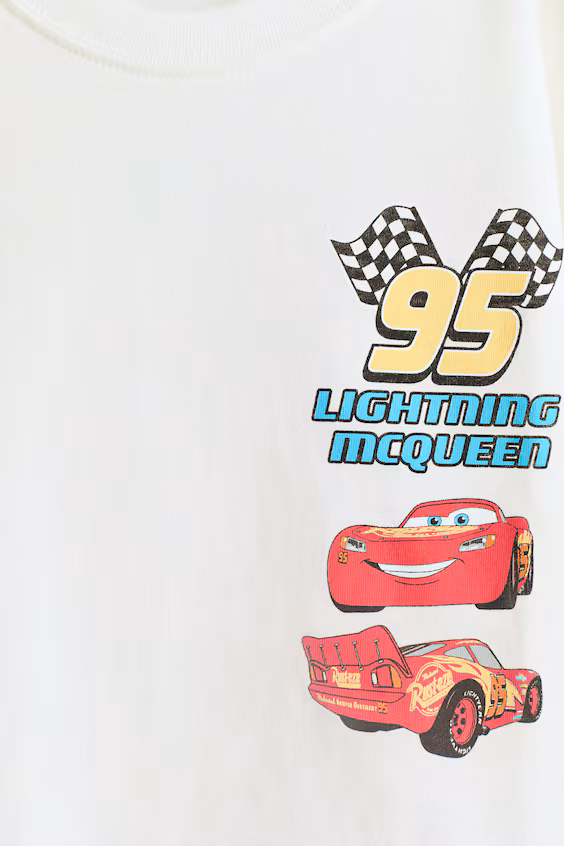 Свитер с длинными рукавами в принт