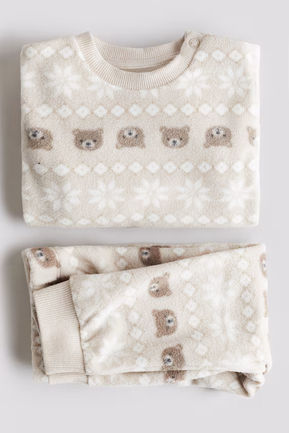 Пижама из флиса