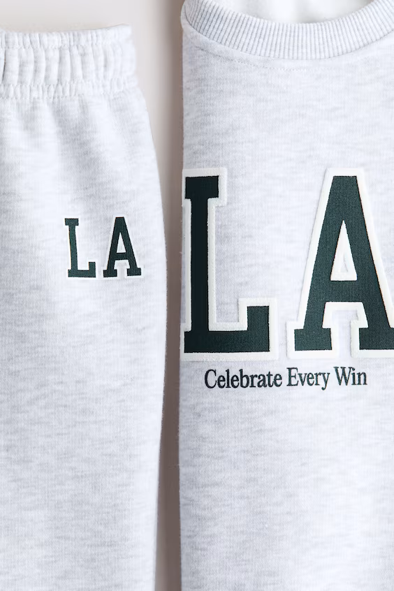 Комплект из 2 предметов из мольтона с узором