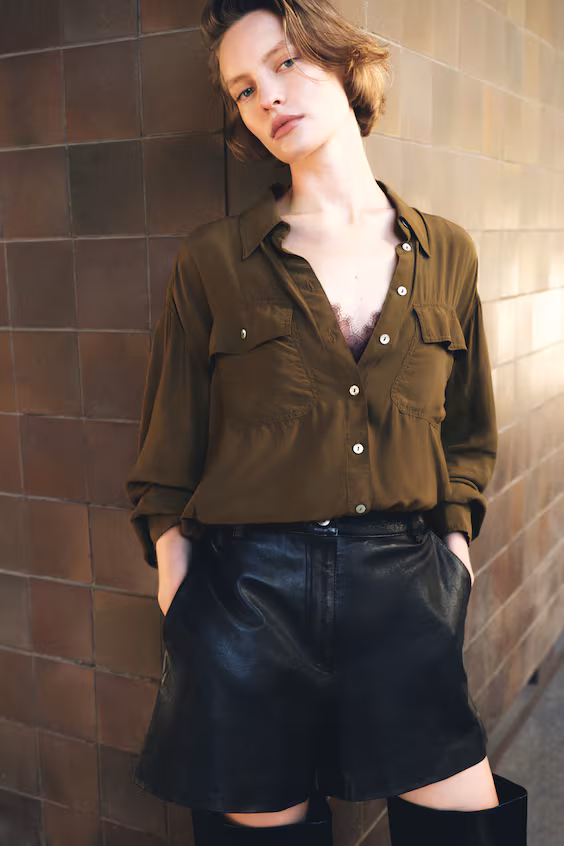 Блузка из вискозы