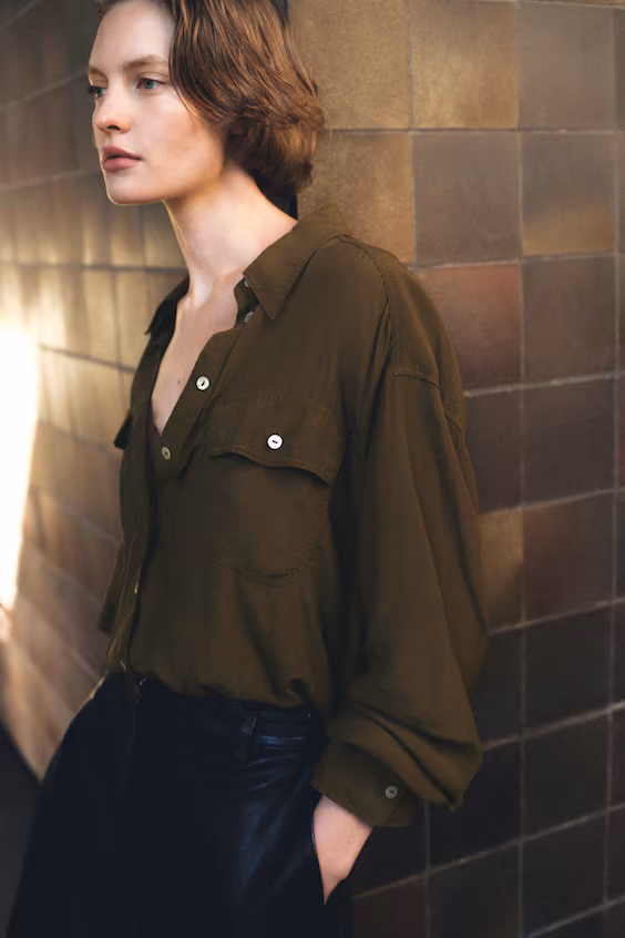 Блузка из вискозы