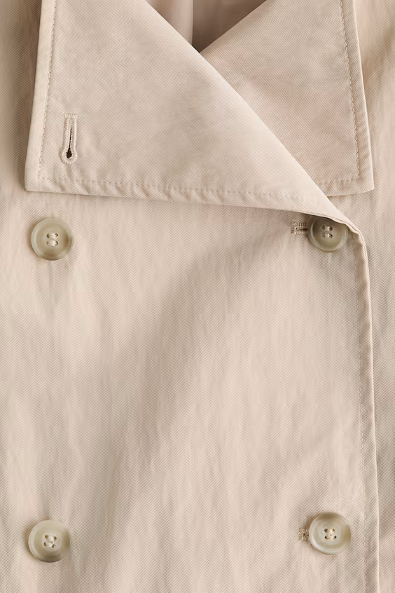 Плащ в стиле тренч