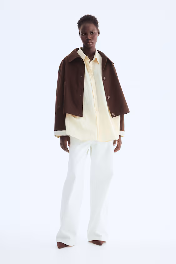 Куртка из хлопкового холста