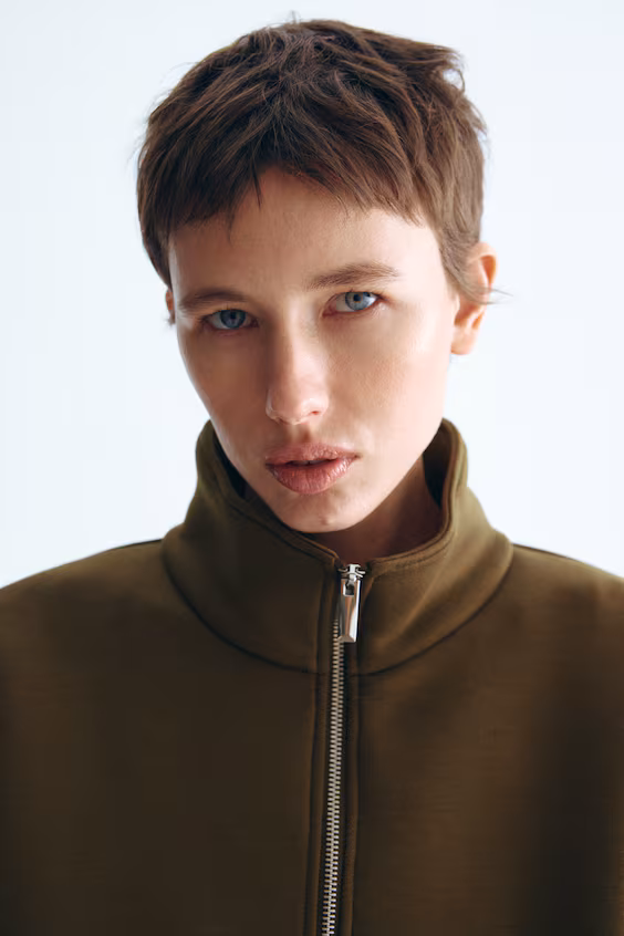 Пальто из неопрена