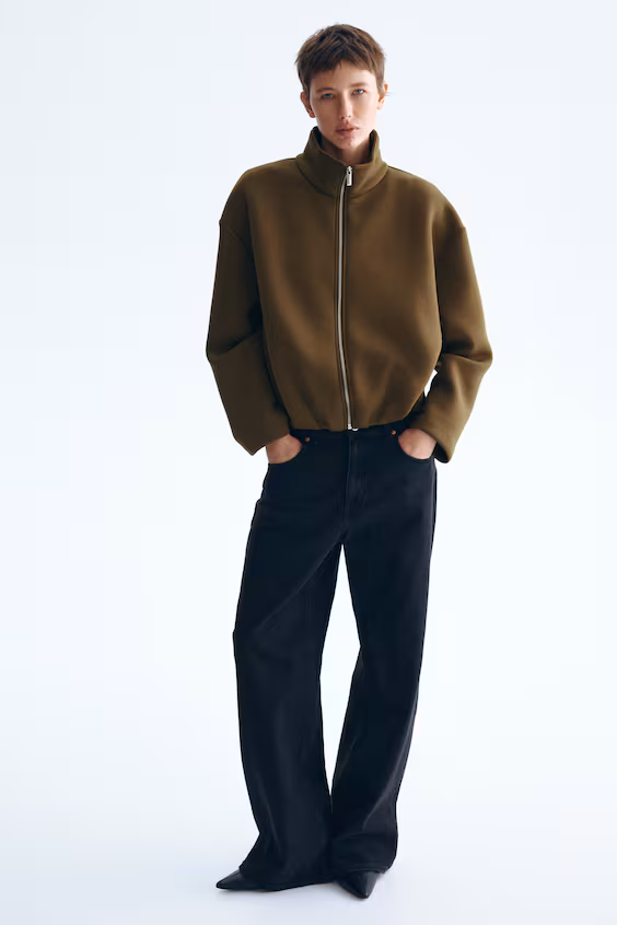 Пальто из неопрена