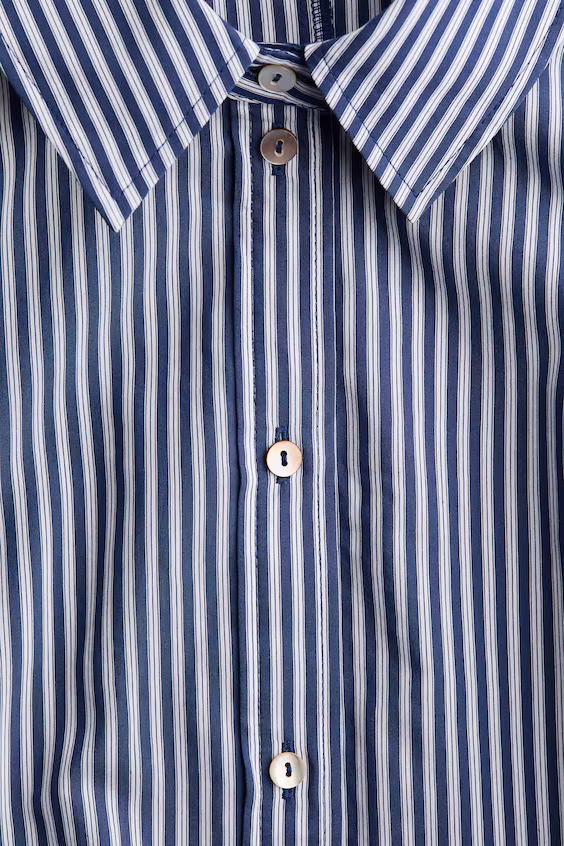 Платье-рубашка с короткими рукавами