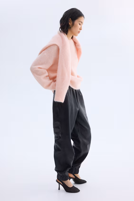 Оверсайз свитер из альпаки h&m