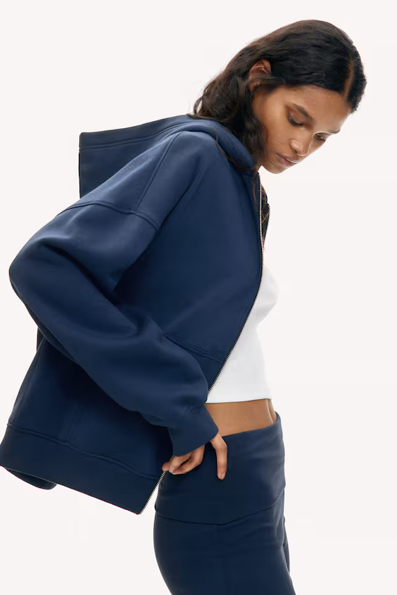 Парка с капюшоном и молнией