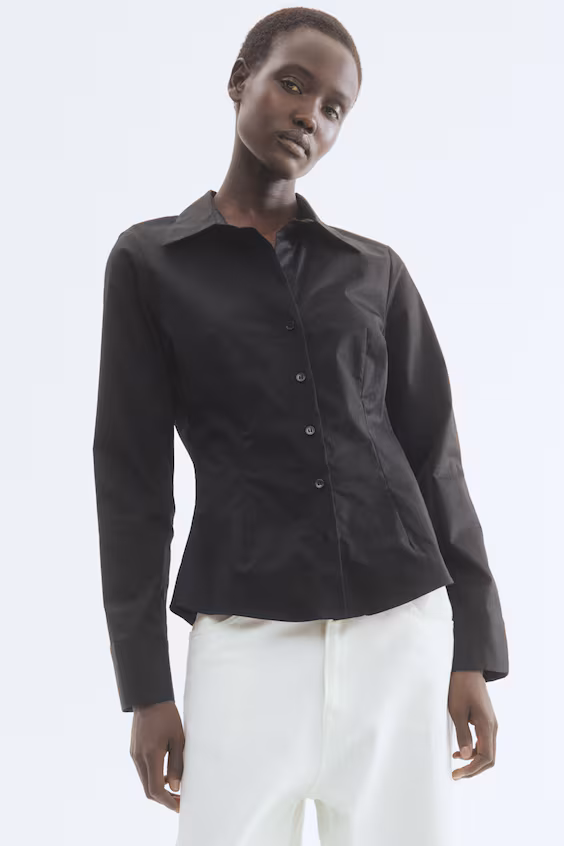 Облегающая рубашка