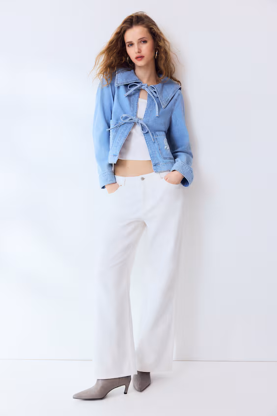 Свободные джинсы с обычной талией