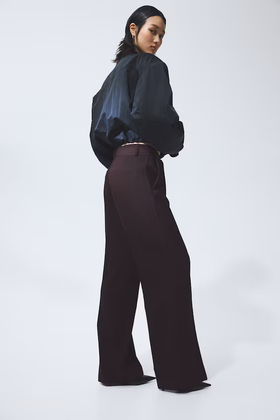 Классические брюки с поясом