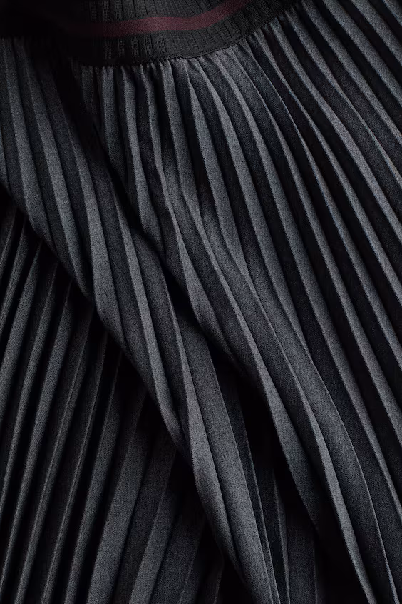 Мини-юбка в складку