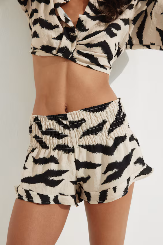 Шорты смок-брюки со смокингом