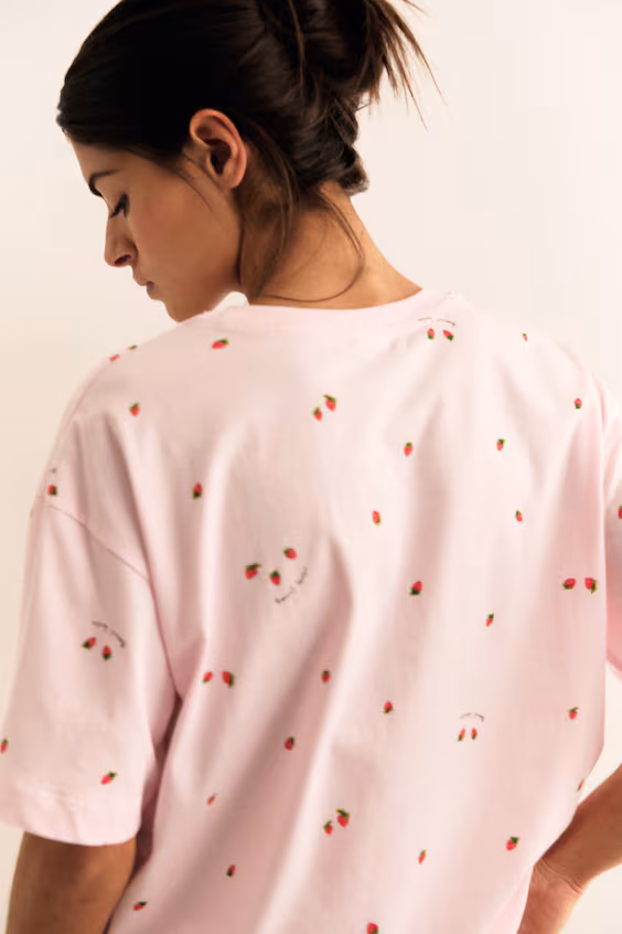 Пижама с принтом