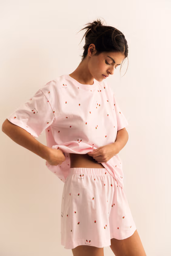 Пижама с принтом