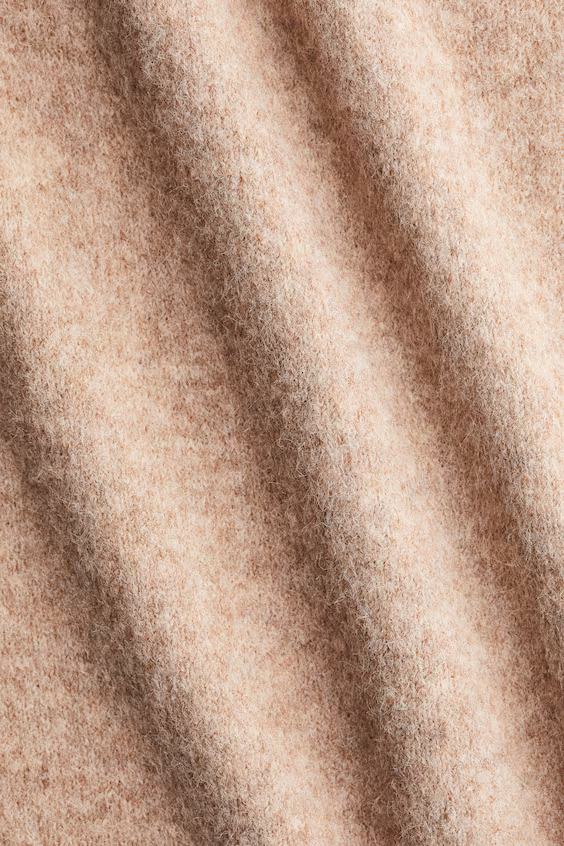 Длинное платье из трикотажа