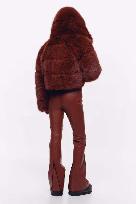 Кожаные брюки