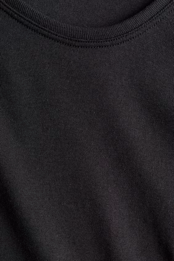 Кофта с вырезом лодочкой из хлопка пима