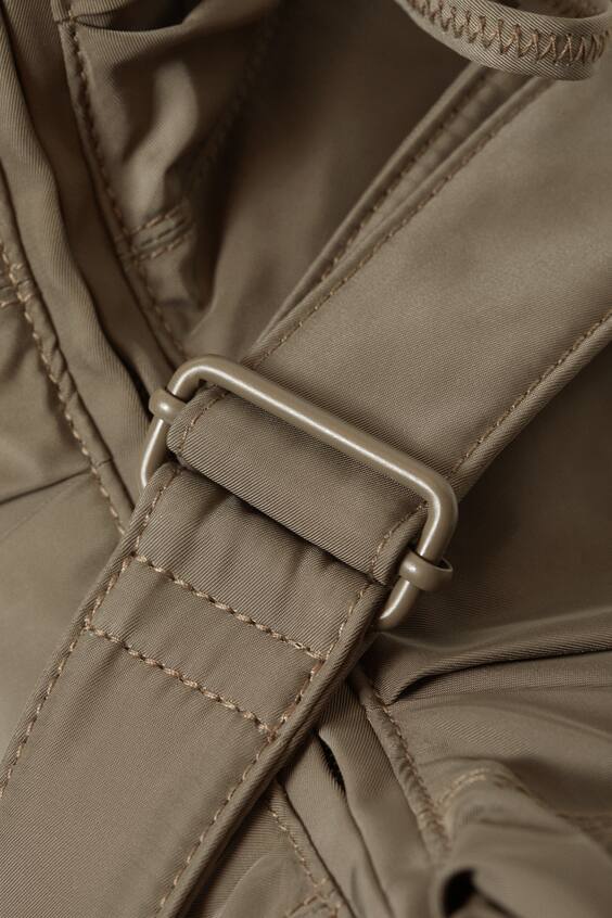 Сумка через плечо с рюшами