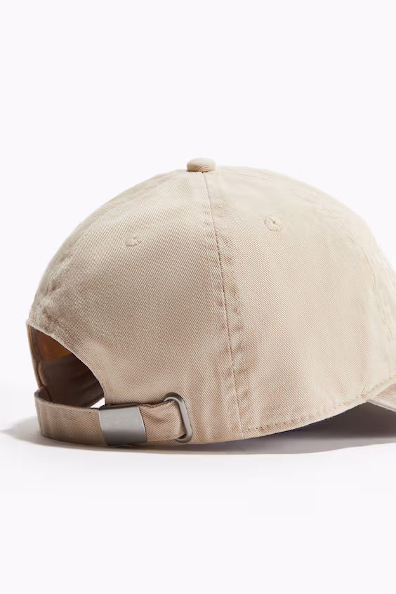 Кепка из хлопка с узором