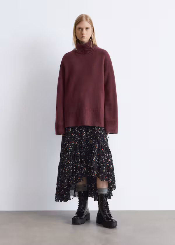 Кожаные ботинки на шнуровке