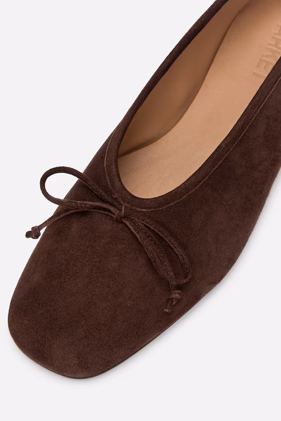 Туфли из замши