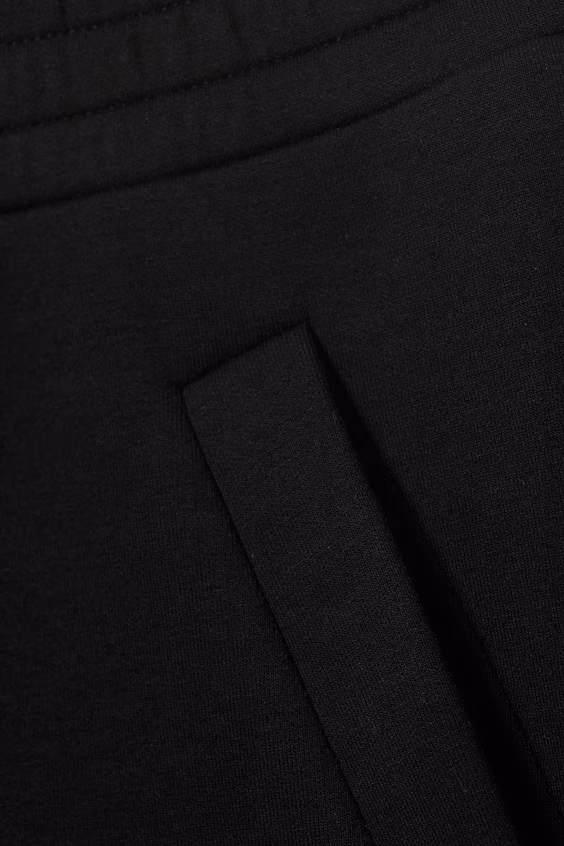 Релаксированные брюки-джоггеры с бочонковыми штанинами из неопрена