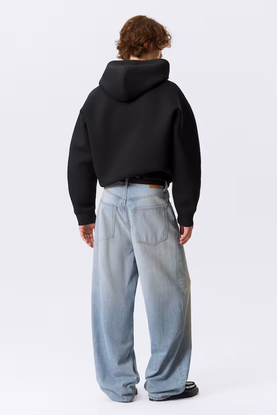 Джинсы унисекс свободного кроя средней посадки