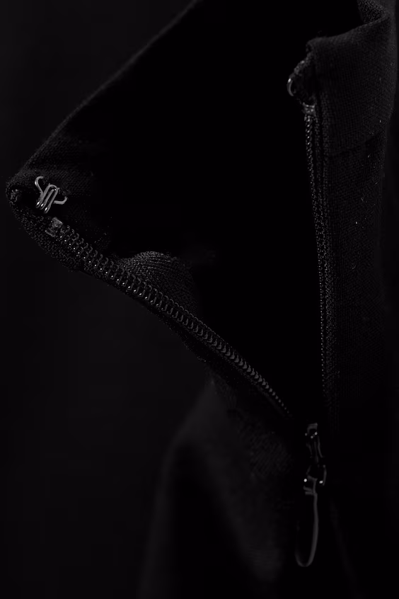 Брюки с низкой посадкой с боковой застежкой