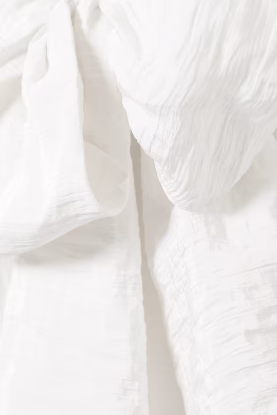 Мини-юбка на запах с завязкой на талии