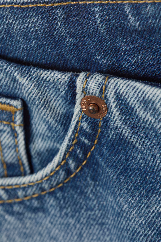 Джинсы paz с низкой посадкой и широкими штанинами без пояса