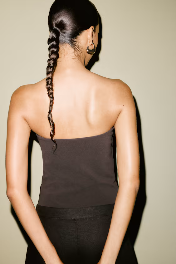 Трусы-стринги с бретелью